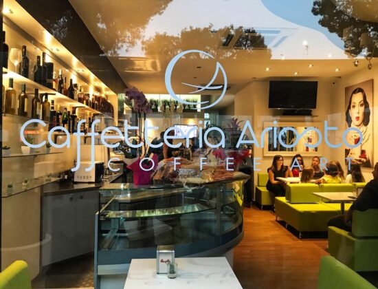 Caffetteria Ariosto coffee art